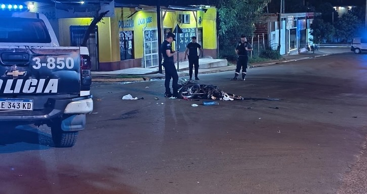 accidente de transito puerto iguazú
