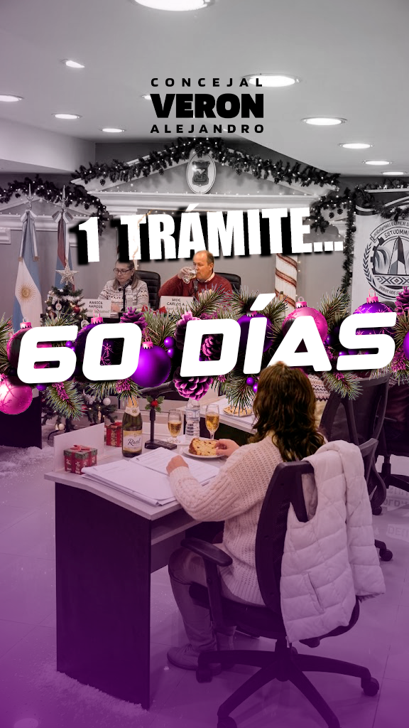 1 tramite – 60 Días